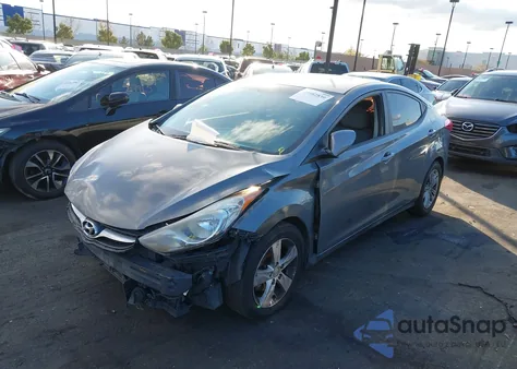 2013 Hyundai Elantra Gls from USA, damaged, VIN 5NPDH4AE5DH359915